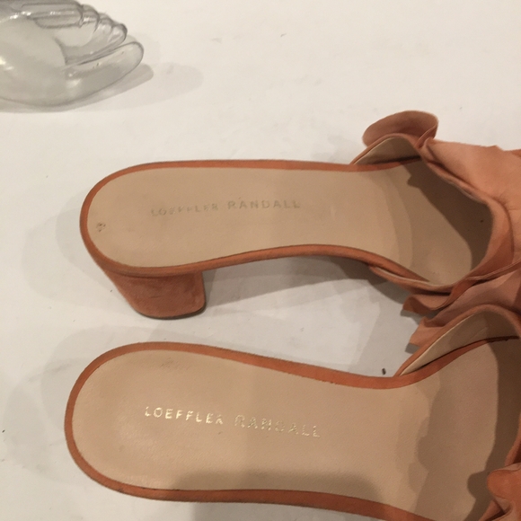 LOEFFLER RANDALL SUEDE HEELS - Picture 7 of 9